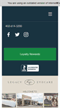 Mobile Screenshot of legacyeyecare.com